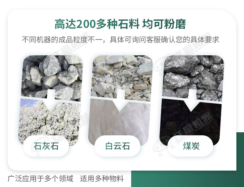 開廠如何選擇磨粉機(jī)型號？磨粉碎機(jī)有哪些型號？