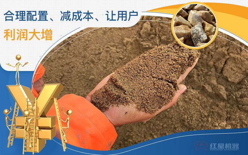 建筑用砂配置的機制沙石設備一套多少錢，附現(xiàn)場案例視頻